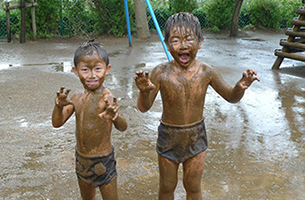 どろんこ保育とは